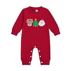 Christmas Tree Santa Reindeer Red