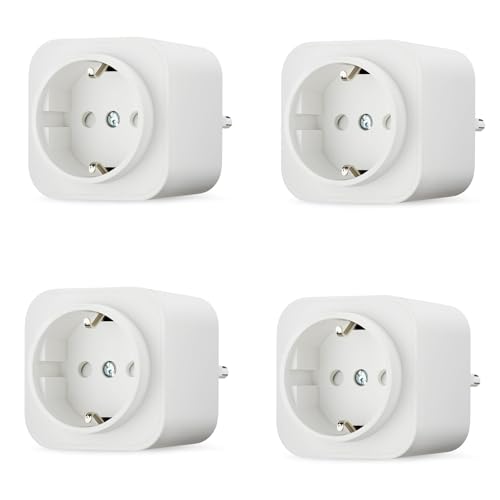 Amazon Basics Smart WLAN-Steckdose 2.4 GHz Wi-Fi für EU-Steckdose...