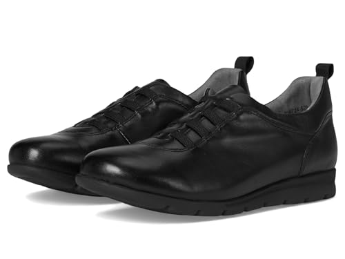 David Tate Damen Bell Oxford Flat, Schwarz, 8 X-Wide