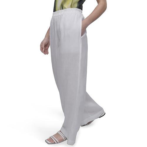 Pantalón de lino DKNY ligero antisufrimiento térmico para mujer activa 3