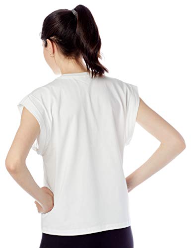 Camiseta Estampada, Colcci, Feminino, Off Shell, M