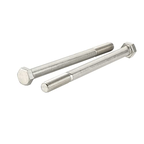 Tornillo de cabeza hexagonal de 3/8-16 x 7" parcialmente roscado (4 unidades) 4