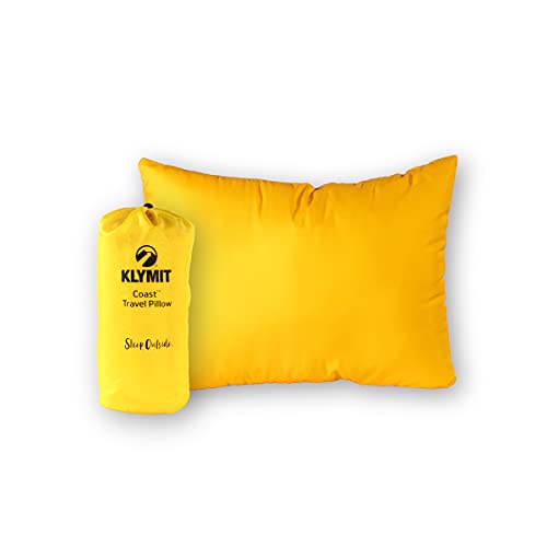 Klymit Coast Travel Pillow, Compact, Compressible Airplane, Backpacking, Hammock, And Camping Pillow #TOP25