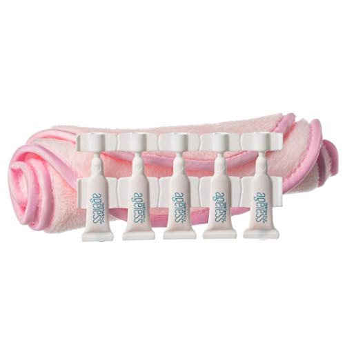 Instanly Ageless - Anti Wrinkle 5 Vials (.6mL Each) (5 Vials Instantly Ageless w/Makeup Cloth) (Instantly Ageless 5 Vials w/Makeup Cloth)