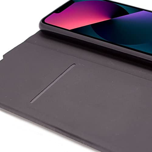 Cool Flip Cover iPhone 13 Mini Elegance Noir évite les rayures d'écran - 7