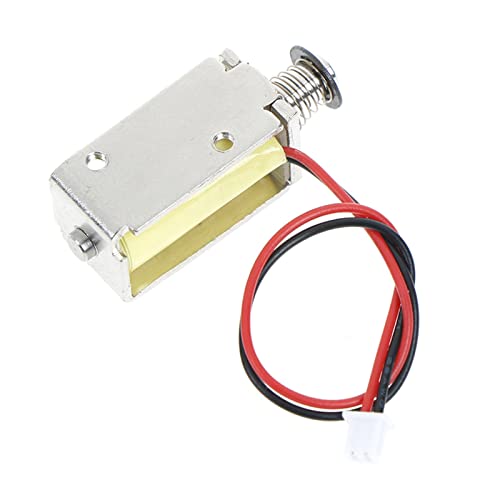 Micro solénoïde électroaimant 12V DC à tige push pull 4mm et aimant à aspiration pour robotique - 2