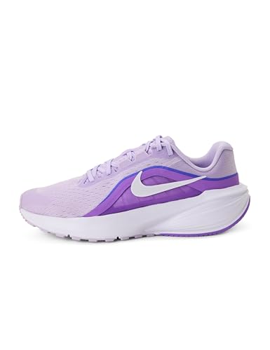 Nike Women's Downshifter 14 Road Running Shoes, Violet Mist/White-Sapphire-Bright Violet, 10