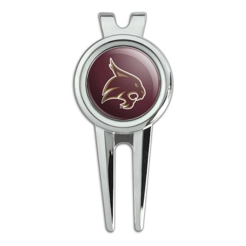 GRAPHICS & MORE Texas State University Logo Golf Divot Repair Tool and Ball Marker