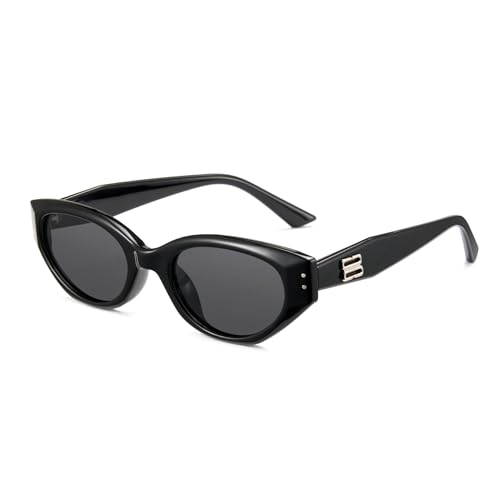 Cyxus Small Cateye Sunglasses for Women UV Protection Fashion Ultralight PC Frame Ladies Shades 1147