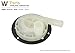 Whirlpool WP35-6465 OEM Top Load Washer Drain Pump, Black and White