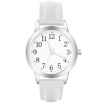 Vicloon Orologio Da Donna, Orologio Al Quarzo Analogico, Polso Per Donna Da Classico Business Casual (Bianco)