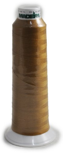 Madeira Poly Denim Gold 2000YD Serger Thread miniatura 1