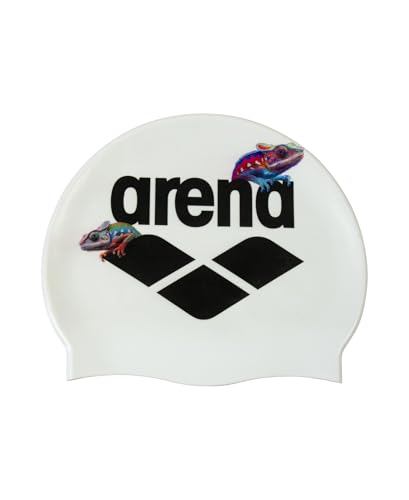 Arena HD Gorro de natación Unisex de Silicona elástica para Adultos, Entrenamiento, Deportes acuáticos, Fitness, natación, protección contra el Cloro, Sombrero de Piscina para Uso frecuente, Arena - imagen 2