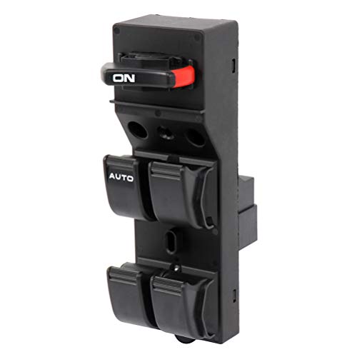 Driver Side Power Master Window Switch Fits For 1996-2000 For Honda Civic Cx Ex Hx Lx Si 4 Door,Front Left Power Window Master Switch #TOP2