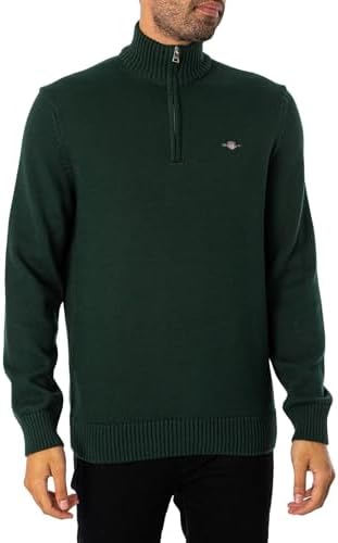 Gant Herren Casual Cotton Halfzip Pullover (1er Pack)