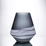 Perfektes Design: Elegante und einfache gravierte Streifenentwurf, fügt Ihrem Innenraum einen schönen schönen einzigartigen Gefühl hinzu. Es ist nicht nur eine exquisite Vase, sondern auch eine großartige Heimdekoration