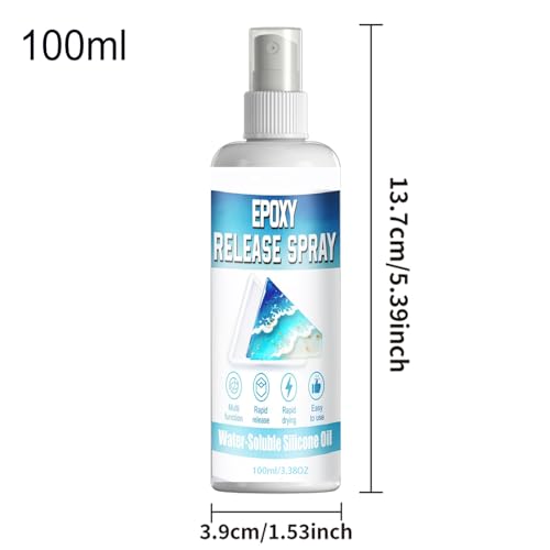 Spray desmoldeador de silicona antiadherente y secado rápido 7