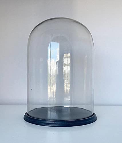 Campana de cristal, campana de cristal, cascabel de cristal, 34,5 cm de altura Cover