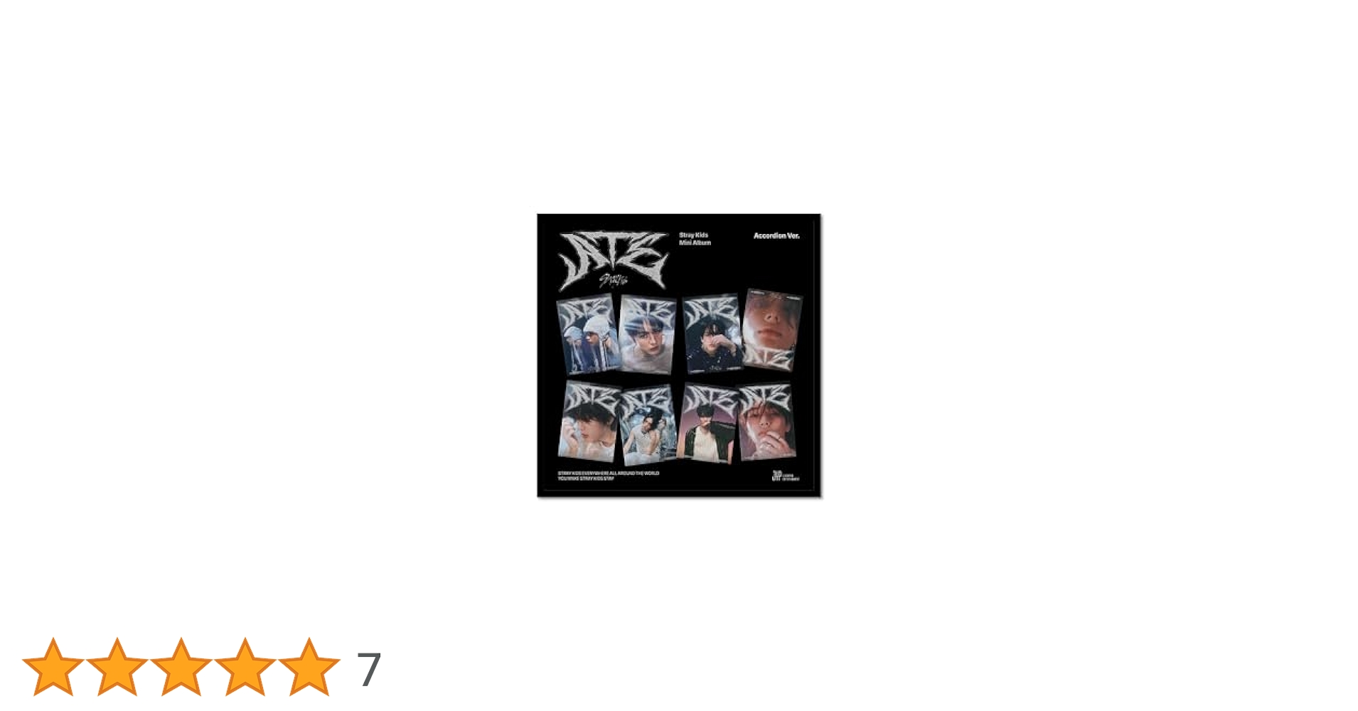 Straykids ATE Accordion版8枚セット Stray kids ATE 9th Mini Album ACCORDION 8 Ver Set : Amazon