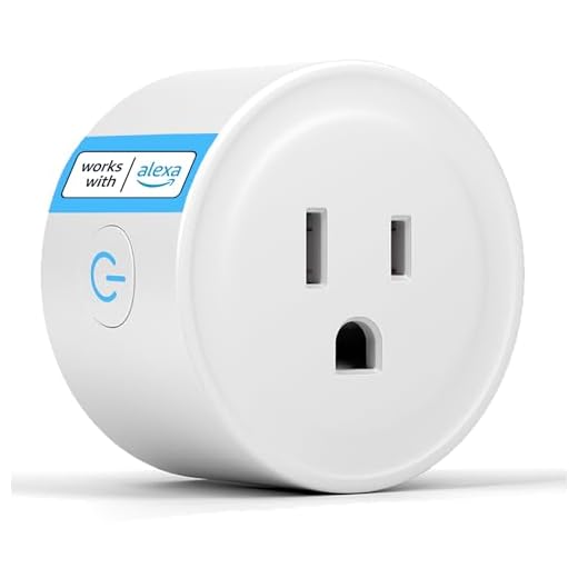 Alexa Smart Plug Exioty, Simple Set Up with One Voice Command, “Amazon Alexa” APP Remote Control, Voice Control, Timer & Schedulete, Stable Connection, Bluetooth Mesh, Require Alexa Echo（Only 1）