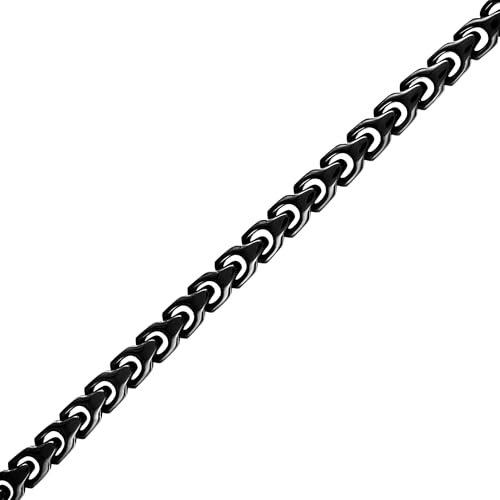 Bulova Link Black-Tone Stainless Steel Bracelet | 8mm2