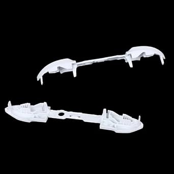 Jingelmall New LB RB Bumper Trigger Button Replacement for Microsoft Xbox Series X/S 1914 Controllers white