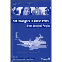 NOT STRANGERS IN THESE PARTS Urban Aboriginal Peoples 0662676041 Book Cover
