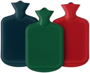 Bolsa Térmica de Borracha para Água Quente e Fria, 1 Litro, 3 Cor...