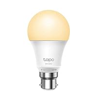 Tapo L510B B22 Smart Smart Light, Energy Monitoring, No Hub, App, Dimmable