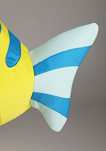 Disney Adult Flounder Costume, Little Mermaid Flounder Halloween Costume, Yellow Fish Costume For Men And Women Large/X-Large #TOP5