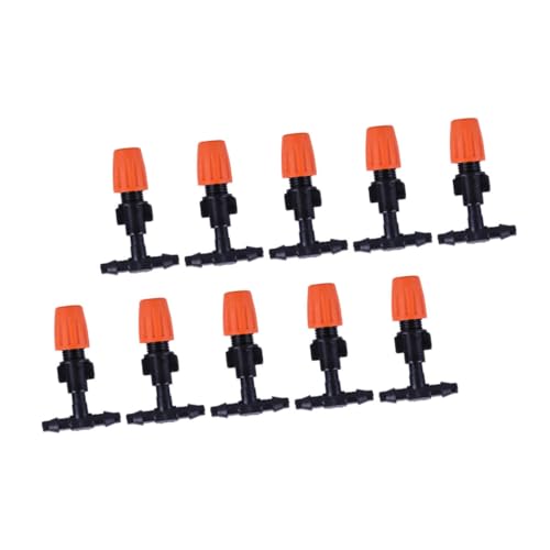 VICASKY 20pcs Adjustable Misting Dripper Nozzle Kit for Efficient Garden Irrigation Atomizing Water Spray System for Lawn Greenhouse and Patio Use