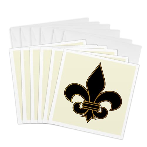 Cartes de vœux fleur de lis 3dRose pour sublimer vos invitations et anniversaires chics
