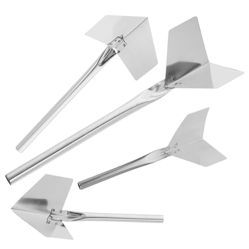 Veemoon 4pezzi Cazzuole Angolari Inossidabile Per Finitura Pareti Interne Ed Esterne Strumenti Per Rifinitura Angoli Convessi e Concavi Per Progetti Di Ristrutturazione e Fai Te