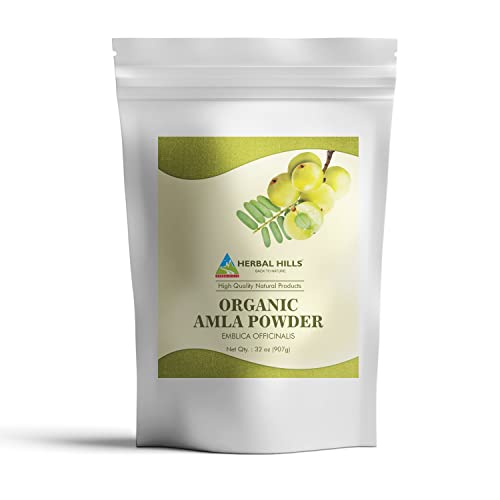 Organic Amla Powder Indian Gooseberry And Neem Powder/Azadirachta Indica Each 16Oz Combo (Pack Of 2) #TOP1