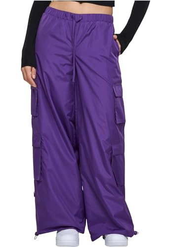 Pantalons cargo femme Urban Classics avec double poches et tissu ripstop indéchirable