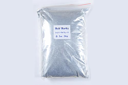 �yWOLF WORKS�z�V���o�[�����t���[�N 0.1mm 1000g ���̊e�J���[�A5g�`1000g�܂őI�ׂ܂���