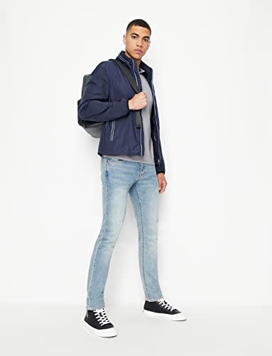 Armani Exchange Two-Toned Button-Down Polo2