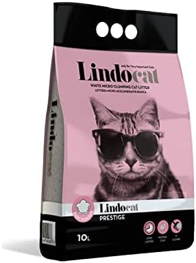 LindoCat Lindo Cat Bebek Pudralı İnce Taneli Kedi Kumu 10 Litre - Görsel 2