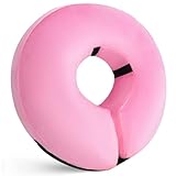 Katoggy Inflatable Dog Cone Collar, Soft Blow-up Protective Recovery Dog Collar, Cat Donut Cone Collar, Comfy Elizabethan Collar After Surgery for Medium Dog to Prevent from Biting & Scratching