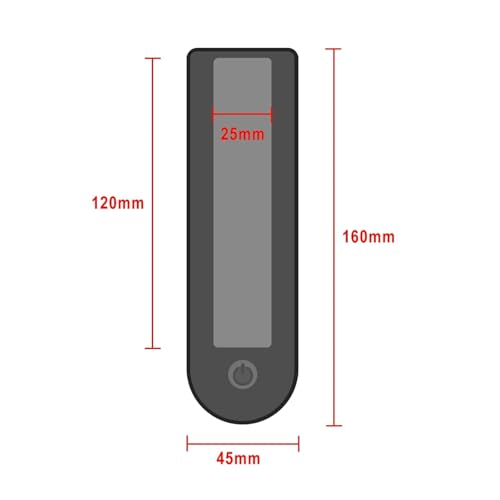 Couvercle tableau de bord Xiaomi 4 Pro contre rayures écran rouge