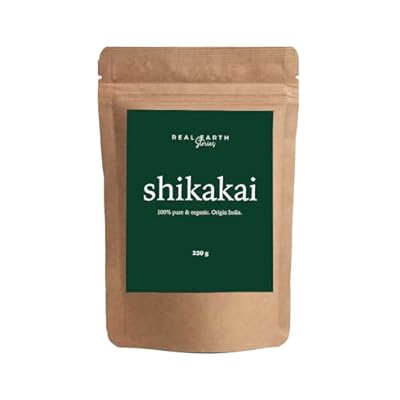 Real Earth - Shikakai en polvo - 100% puro y orgánico - Cosmética natural en polvo - Champú natural - Mascarilla capilar natural - Cosmética ayurvédica - Vegano - 250gr | Ya disponible en tu tienda friki favorita! En mundofriki.es!