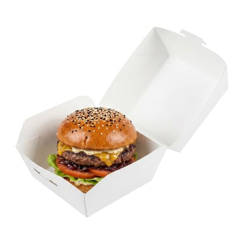 Restaurantware White Paper Slider Box, 2.5 x 2 In, 100 Pack