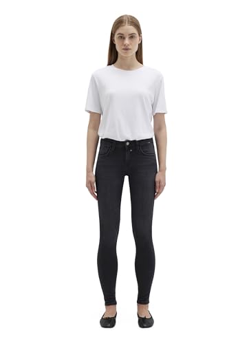Mavi Damen Adriana Jeans, Smoke Brushed Street, Mid-Rise, Super Skinny, 32W 32L – Ansicht 4