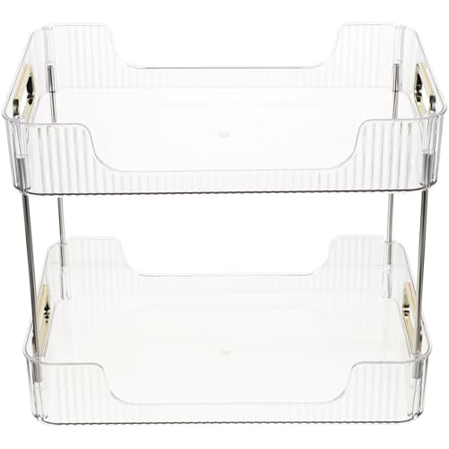 Support de salle de bain double couche pour comptoir et cuisine