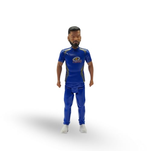 Image of Action Figure, 7 Inch Hardik Pandya | IPL Edition, 360 Rotatable Head, For Fans & Collectors