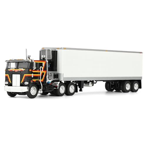 First Gear Peterbilt 352 COE 86in y Trailer 40ft 1/64 miniatura 1