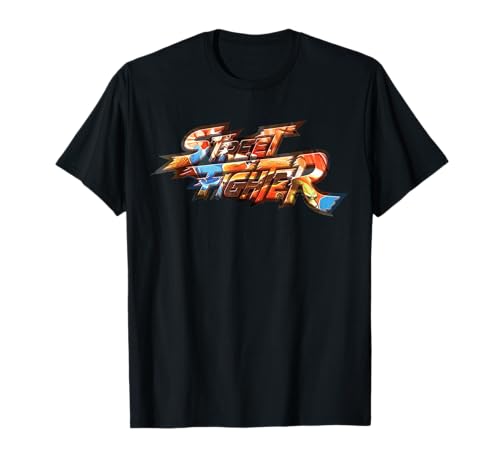Street Fighter Logo Chun Li Kick Epic Battle Retro Gamer T-Shirt