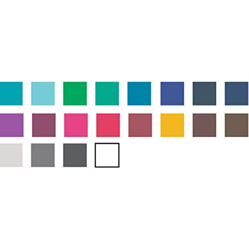 Cardstock 12x12 Scrapbook Paper Pack - Textured Heavy Duty Paper for Die Cutting, Card Making, Crafts - 60 Square Sheets, 20 Unique Colors, 80lb (216gsm), Solid Core - Jewel Tones