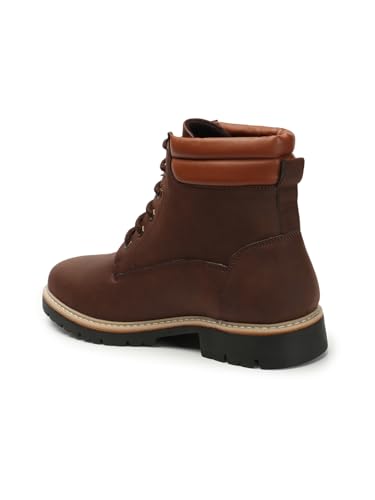 Image of Carlton London Men's Premium Lace-Up Combat Boots