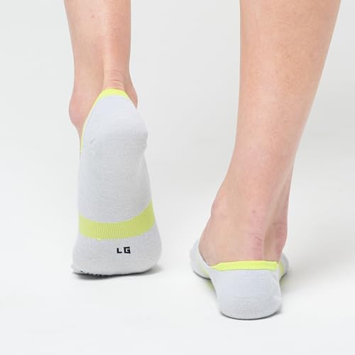 Foot Cardigan No Show Colors Socks 5 Pack, Unisex3